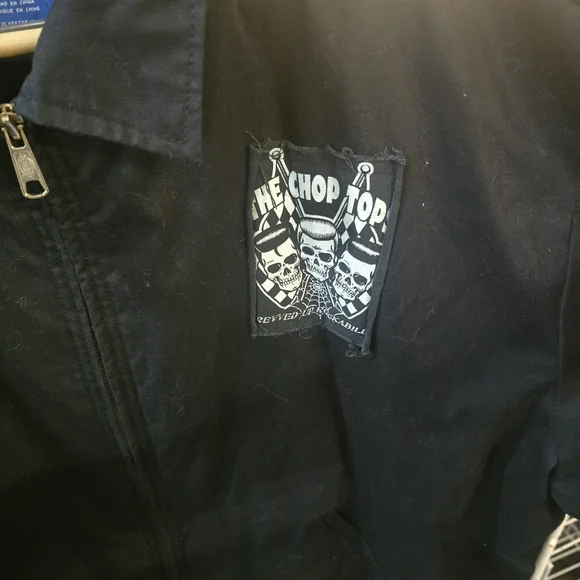 Black Jacket with Social Distortion Size 3xl-LN